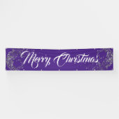 Binnenshuis Aangepaste banner voor vrolijk kerstfe (Horizontaal)