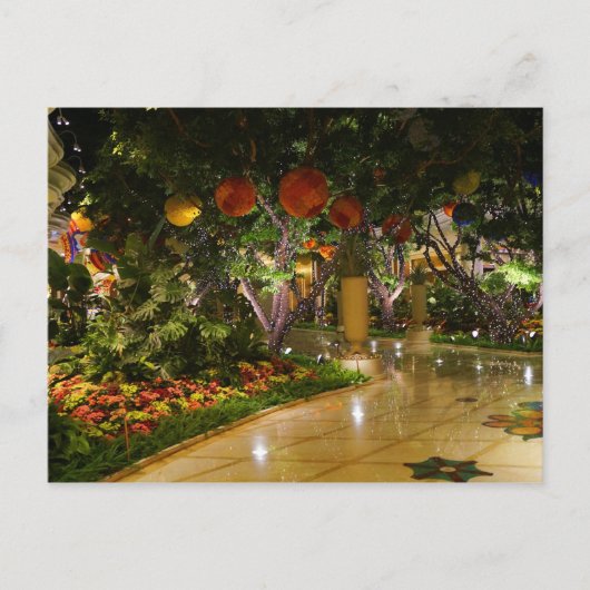 binnenshuis Garden Wynn Atrium Las Vegas #2 Briefk Briefkaart (Voorkant)