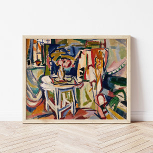 Binnenshuis   Henry Lyman Saen Poster