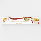 Binnenshuis kerstbanner-koning van Koningen Spandoek (Horizontaal)