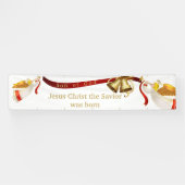 Binnenshuis kerstbanner-zoon van God Spandoek (Horizontaal)