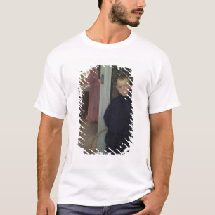 Binnenshuis met vrouwen en een kind t-shirt