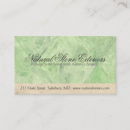 Binnenshuis | Visitekaartjes voor extern ontwerp (Voorkant)