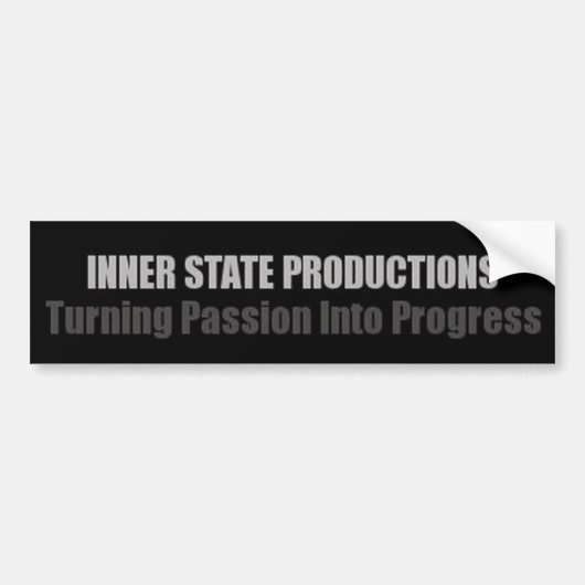 Binnenstaatproducten Bumpersticker (Voorkant)