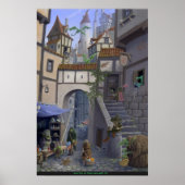 binnenstad in goblin poster (Voorkant)