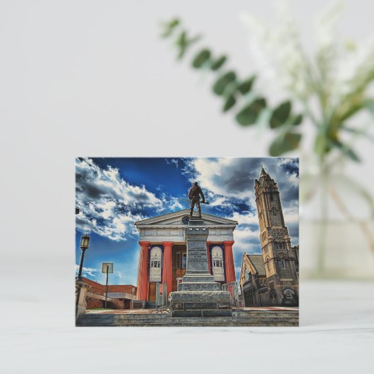 binnenstad Lynchburg va Briefkaart (Staand voorkant)