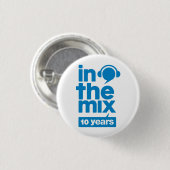 binnenste 10-jarenknoppen ronde button 3,2 cm (Voorkant /achterkant)