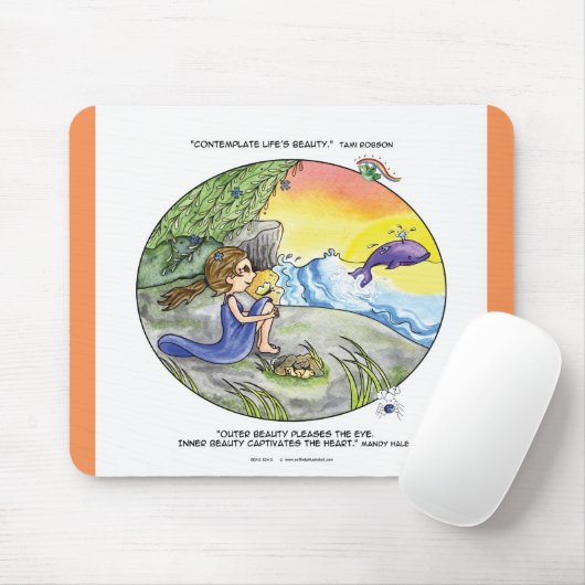 Binnenste Beauty MousePad Muismat (Met muis)