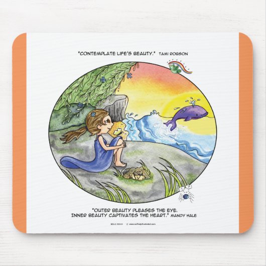 Binnenste Beauty MousePad Muismat (Voorkant)