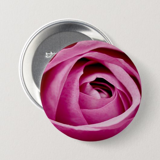 Binnenste bloemblaadjes van Roos Bud Ronde Button 7,6 Cm (Voorkant /achterkant)