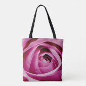 Binnenste bloemblaadjes van Roos Bud Tote Bag (Achterkant)