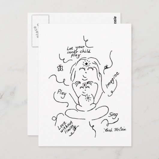 Binnenste Briefkaart (Voorkant / Achterkant)