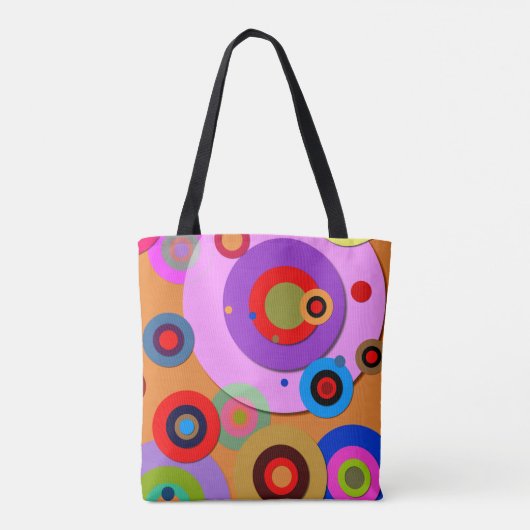 Binnenste Cirkels Tote Bag (Achterkant)