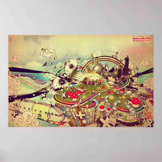 Binnenste City Front Poster (Voorkant)