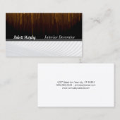 Binnenste decorator | Abstracte achtergrond Visitekaartje (Voorkant / Achterkant)