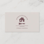 Binnenste decorator visitekaartje (Voorkant)