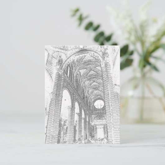 Binnenste etting briefkaart (Staand voorkant)