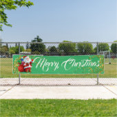 Binnenste feestdagen in de openlucht spandoek (Insitu)