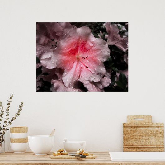 Binnenste gloedafdruk poster (Keuken)