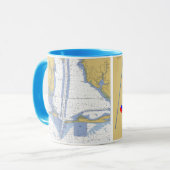 Binnenste havenkaart van Mobile Bay, AL-Mok Mok (Voorkant links)