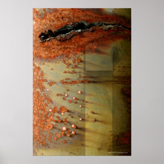 Binnenste intensiteit door Gregory Gallo Poster (Voorkant)