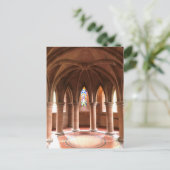 Binnenste kamer met pillars, Mount Stuart, Schotla Briefkaart (Staand voorkant)