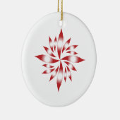 Binnenste kerstster #10 keramisch ornament (Rechts)