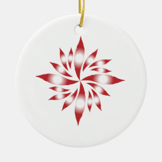 Binnenste kerstster #10 keramisch ornament