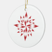 Binnenste kerstster #10 keramisch ornament (Links)