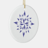 Binnenste kerstster #1 keramisch ornament (Rechts)