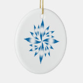 Binnenste kerstster #2 keramisch ornament (Rechts)