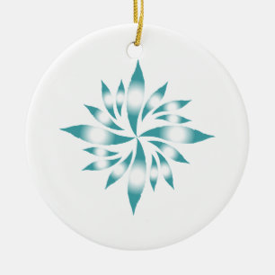 Binnenste kerstster #3 keramisch ornament