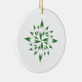 Binnenste kerstster #4 keramisch ornament (Rechts)