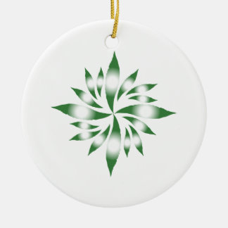 Binnenste kerstster #4 keramisch ornament