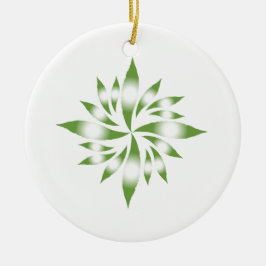 Binnenste kerstster #5 keramisch ornament