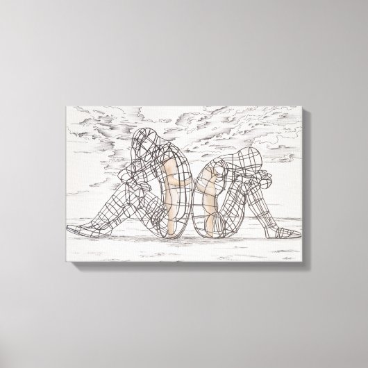 Binnenste onderliggend canvas afdruk (Voorkant)