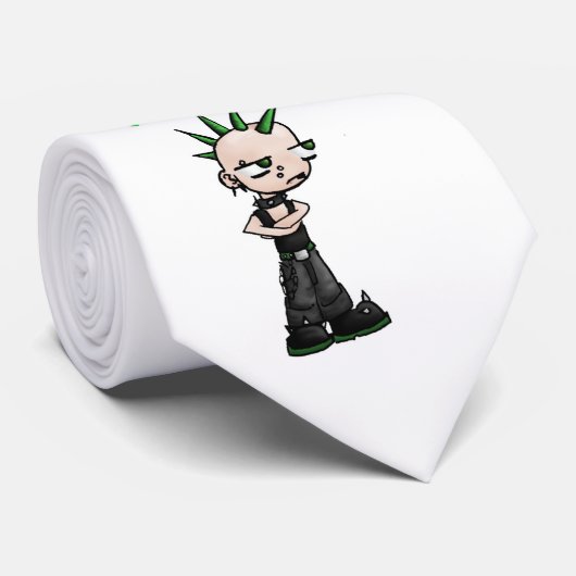 Binnenste Punk Stropdas (Opgerold)