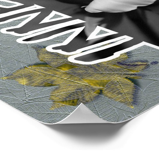 Binnenste Roos ventilator Inspirerend Poster (Hoek)