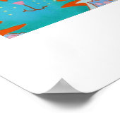 Binnenste tuinafdrukken poster (Hoek)