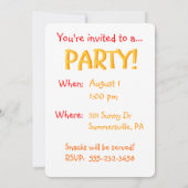 Binnenste Uitnodiging voor kinderen (Achterkant)