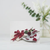 Binnenste-uitnodigingskaart Uitnodiging Briefkaart (Staand voorkant)