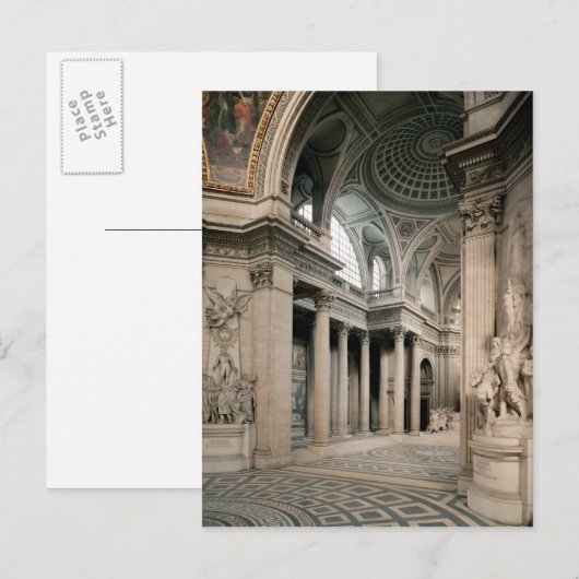 Binnenste uitzicht, 1764-1812 briefkaart (Voorkant / Achterkant)