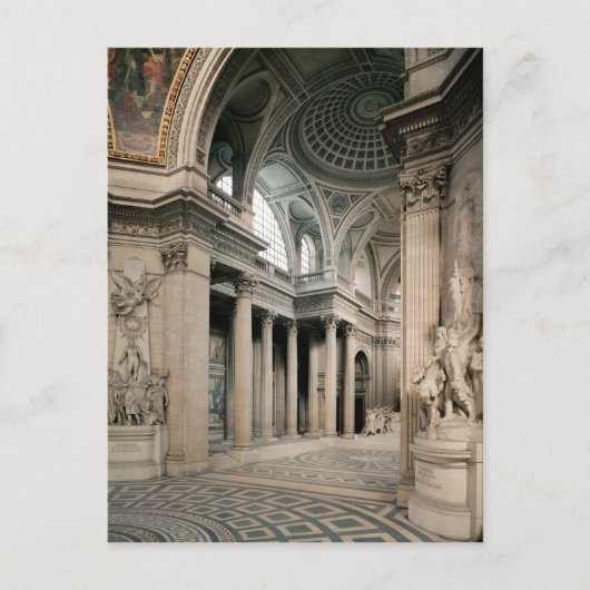 Binnenste uitzicht, 1764-1812 briefkaart (Voorkant)