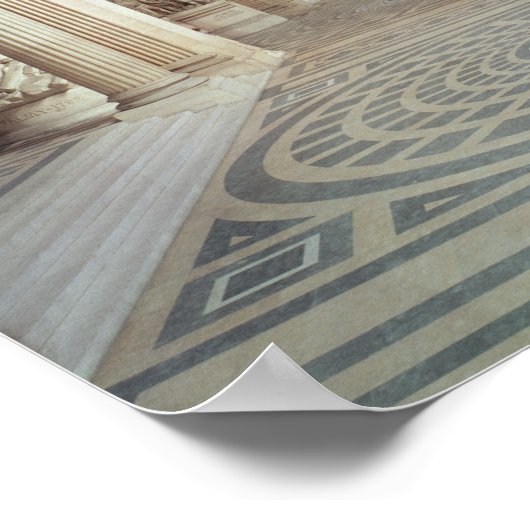 Binnenste uitzicht, 1764-1812 poster (Hoek)