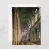 Binnenste uitzicht die naar beneden kijkt briefkaart (Voorkant / Achterkant)