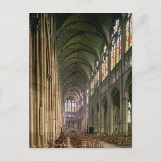 Binnenste uitzicht die naar beneden kijkt briefkaart (Voorkant)