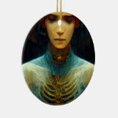 Binnenste Uitzicht Fantasy Sci-Fi Keramisch Ornament (Rechts)