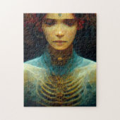 Binnenste Uitzicht Fantasy Sci-Fi Legpuzzel (Verticaal)