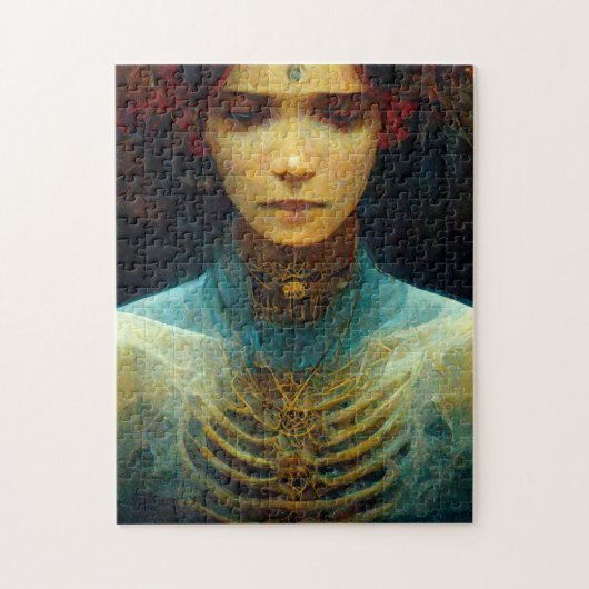 Binnenste Uitzicht Fantasy Sci-Fi Legpuzzel (Verticaal)