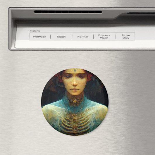 Binnenste Uitzicht Fantasy Sci-Fi Magneet (Insitu (Vaatwasser))